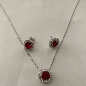 Brand new necklace and ears